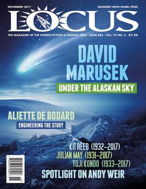 Cover of the book Locus Magazine, Issue #682, November 2017 by David Millett