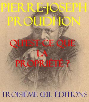 Book cover of Qu’est-ce que la propriété ?