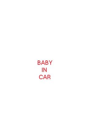 Cover of BABY IN CAR