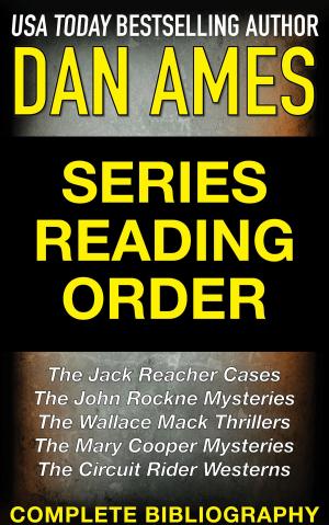 Book cover of The Dan Ames Series Reading Order Checklist
