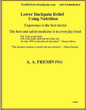 Cover of the book Lower Back Pain Relief Using Nutrition by Jennifer Roses