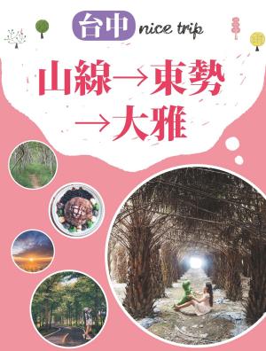 Cover of the book 台中nice trip 路線5山線→東勢→大雅 by Jesse May