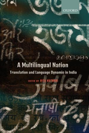 Cover of the book A Multilingual Nation by Esha Niyogi De