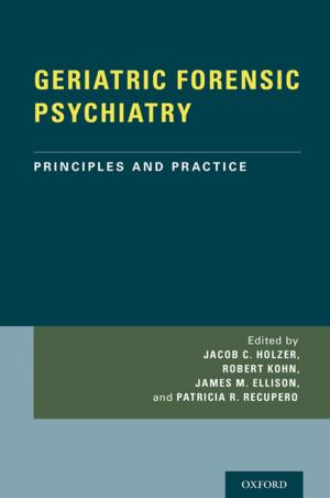 Cover of the book GERIATRIC FORENSIC PSYCHIATRY by Howard Jones