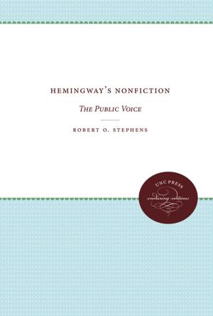 Cover of the book Hemingway's Nonfiction by David P. Cline