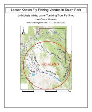 Book cover of Lesser Known Fly Fishing Venues in South Park, Colorado