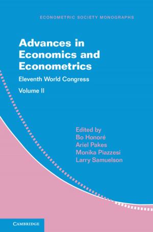 Cover of the book Advances in Economics and Econometrics: Volume 2 by Philip Rupprecht