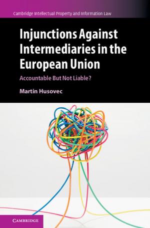 Cover of the book Injunctions Against Intermediaries in the European Union by Mark Dice