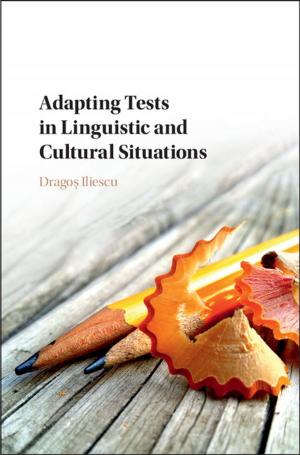 Cover of the book Adapting Tests in Linguistic and Cultural Situations by Jean-Paul C. Montagnier
