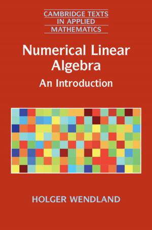 Cover of the book Numerical Linear Algebra by Edward Brunet, Richard E. Speidel, Jean E. Sternlight, Stephen H. Ware