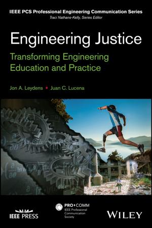 Cover of the book Engineering Justice by Ryan F. Donnelly, Thakur Raghu Raj Singh, Desmond I. J. Morrow, A. David Woolfson