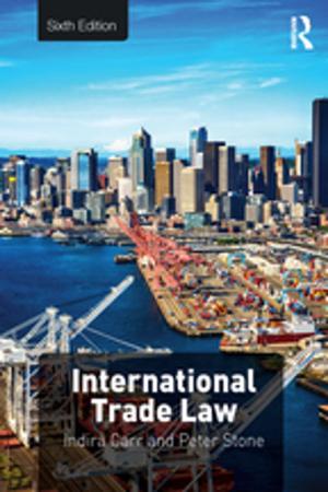 Cover of the book International Trade Law by Elizabeth A. Bridgham
