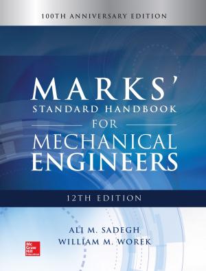 Cover of Marks' Standard Handbook for Mechanical Engineers, 12th Edition