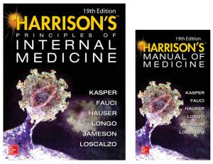 Cover of Harrison's Principles of Internal Medicine 19th Edition and Harrison's Manual of Medicine 19th Edition (EBook)VAL PAK