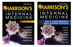 Cover of Harrison's Principles and Practice of Internal Medicine 19th Edition and Harrison's Principles of Internal Medicine Self-Assessment and Board Review, 19th Edition (EBook)Val-Pak