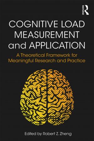 Cover of the book Cognitive Load Measurement and Application by Michael Boylan