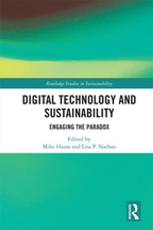 Cover of the book Digital Technology and Sustainability by Hugo Dobson