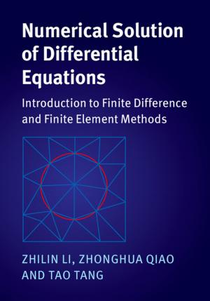 Cover of the book Numerical Solution of Differential Equations by 