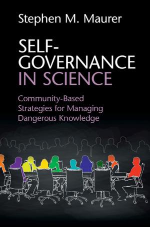 Cover of the book Self-Governance in Science by Riccardo Rebonato