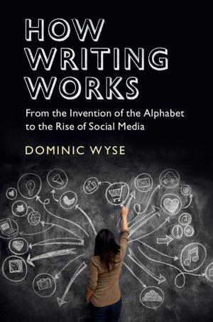 Cover of the book How Writing Works by Professor Martin Anthony, Dr Michele Harvey