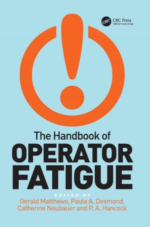 Book cover of The Handbook of Operator Fatigue
