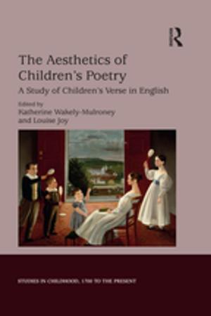 Cover of the book The Aesthetics of Children's Poetry by 