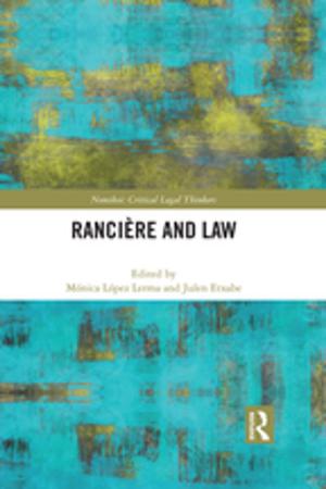 Cover of the book Ranciere and Law by 