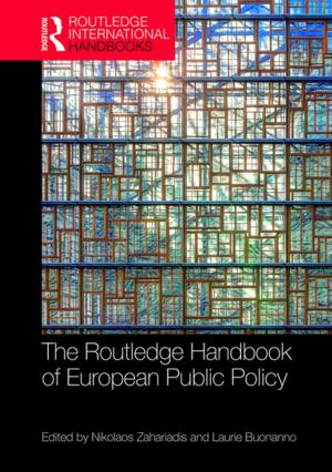 Cover of the book The Routledge Handbook of European Public Policy by 