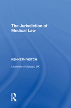 Cover of the book The Jurisdiction of Medical Law by Jon Pynoos, Penny Hollander Feldman, Joann Ahrens