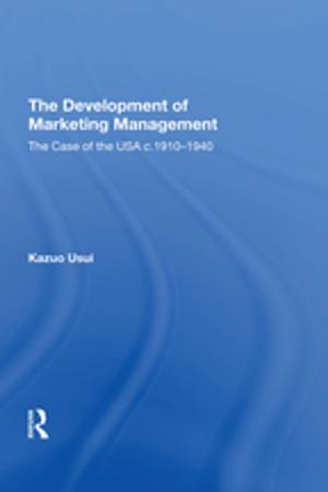 bigCover of the book The Development of Marketing Management by 