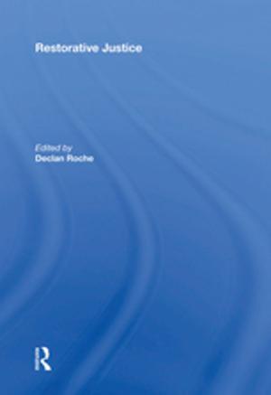 Cover of the book Restorative Justice by Margalit Toledano, David McKie