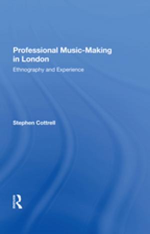 Cover of the book Professional Music-making in London by Celia Hoyles, Richard Noss, Phillip Kent, Arthur Bakker