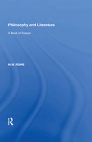 Book cover of Philosophy and Literature