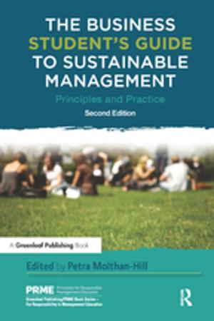 Cover of the book The Business Student's Guide to Sustainable Management by Michael Scott