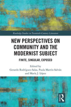 Cover of the book New Perspectives on Community and the Modernist Subject by Robert A. Schmidt, Barbara L. Voss