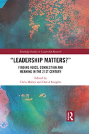 Cover of the book Leadership Matters by Michael Brian Schiffer