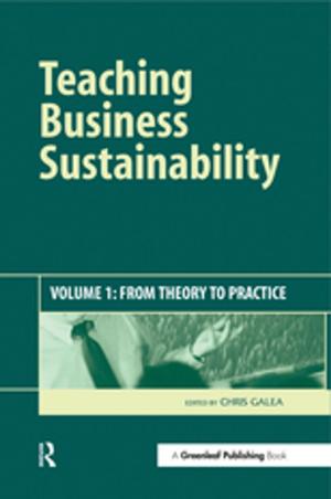 Cover of the book Teaching Business Sustainability by Ann Gaasch, Linda Lehmann, Shane R. Jimerson