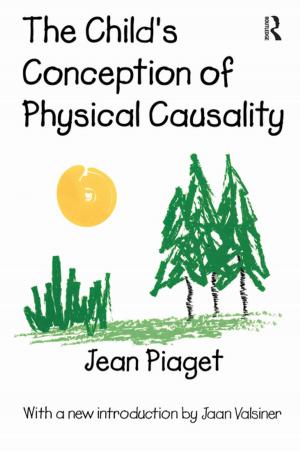 Book cover of The Child's Conception of Physical Causality