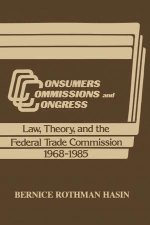 Cover of the book Consumers, Commissions, and Congress by Alain Guilloux