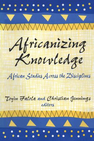 Book cover of Africanizing Knowledge