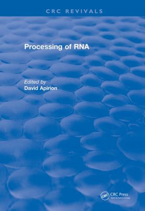 Cover of the book Processing of RNA (1983) by Hannes Rall