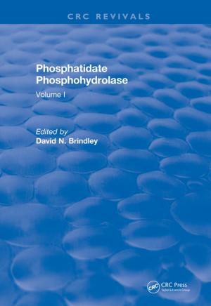 Cover of the book Phosphatidate Phosphohydrolase (1988) by Julia Robertson, Andy Mead