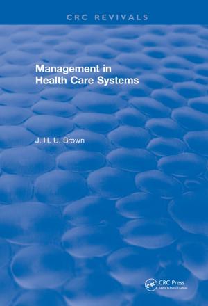 Cover of the book Management In Health Care Systems (1984) by R. Balakrishnan, Sriraman Sridharan