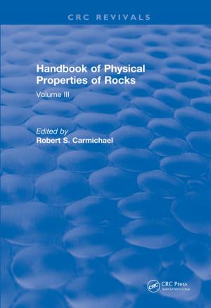 Cover of the book Handbook of Physical Properties of Rocks (1984) by N.R. Reddy