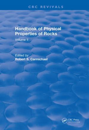 Cover of the book Handbook of Physical Properties of Rocks (1982) by Robert E. Walker