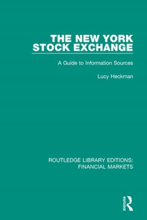 Cover of the book The New York Stock Exchange by Nicholson
