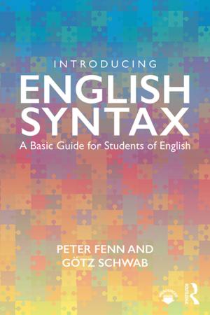 Book cover of Introducing English Syntax