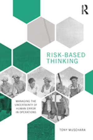 Cover of the book Risk-Based Thinking by Tim Albert