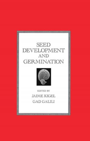 Cover of the book Seed Development and Germination by Keiran Sweeney