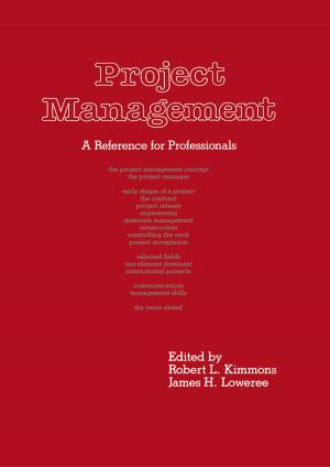 Cover of the book Project Management by Adedeji B. Badiru, Sharon C. Bommer